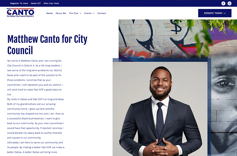 Vote Matt Canto
